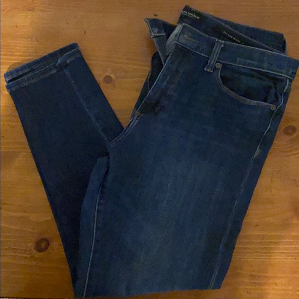 Banana Republic High Rise Skinny